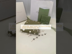 5 Motifs สร้อยข้อมือทองคำ 18K VS Diamonds VCA สร้อยข้อมือ Alhambra Vintage