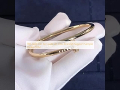 18K Gold Car tier Juste Un Clou สร้อยข้อมือสนับสนุนคำสั่งซื้อตัวอย่าง OEM