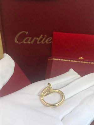 คุณภาพ แหวน Juste Un Clou ทอง 18K สีเหลือง White Rose Gold Pink โรงงาน