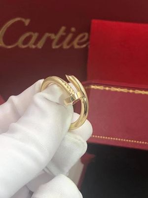 คุณภาพ แหวน Juste Un Clou ทอง 18K สีเหลือง White Rose Gold Pink โรงงาน