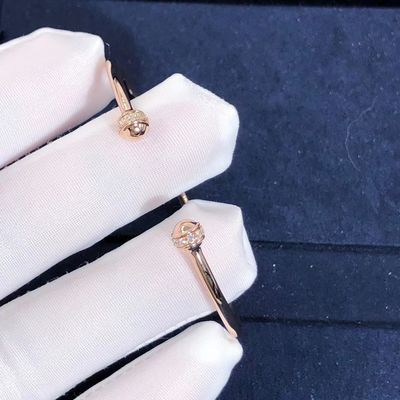 คุณภาพ 18K Gold Piaget Possession Open Bangle Bracelet รองรับการสั่งซื้อตัวอย่าง OEM โรงงาน