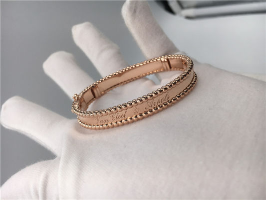 คุณภาพ สร้อยข้อมือทอง 18K แฮนด์เมดสุดหรูไม่มีเพชร / พลอยพร้อมใบรับรองเครื่องประดับ โรงงาน
