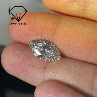คุณภาพ LuxuryShine VVS2 รูปทรง Marquise ขนาด 0.3-15 กะรัต เพชรแล็บ D-F Color 3EX Cut พร้อมใบรับรอง IGI เพชรแท้ โรงงาน