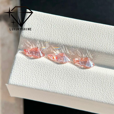 คุณภาพ LuxuryShine เพชรหลุดแล็บทรงลูกแพรสีชมพูแฟนซี 1-15 กะรัต VVS-VS & เครื่องประดับงานแต่งงาน & เครื่องประดับสั่งทำพิเศษ ﻿ โรงงาน