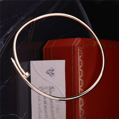 คุณภาพ เครื่องประดับ Juste Un Clou สร้อยคอ Nail Chocker ในทองคำเหลือง 18K โรงงาน