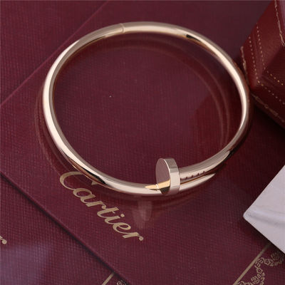คุณภาพ ทองแท้JUSTE UN CLOUสร้อยข้อมือสีเหลืองทองหนารุ่นเล็บกำไลข้อมือB6048217 โรงงาน
