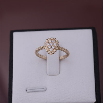 คุณภาพ Serpent Boheme Ring XS Motif Ref JRG02674 แหวนเพชรพิงค์โกลด์ 18K โรงงาน