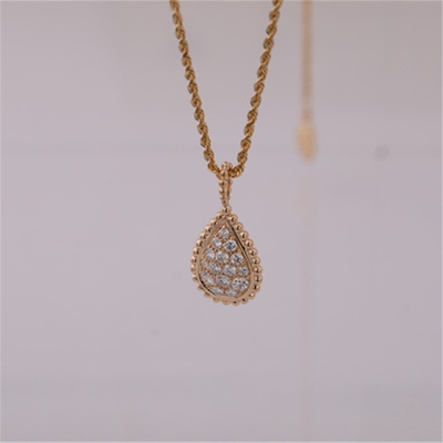 China Luxury Gold Jewelry Factory Serpent Boheme Pendant M Motif สร้อยคอขนาดกลาง Ref JPN00554